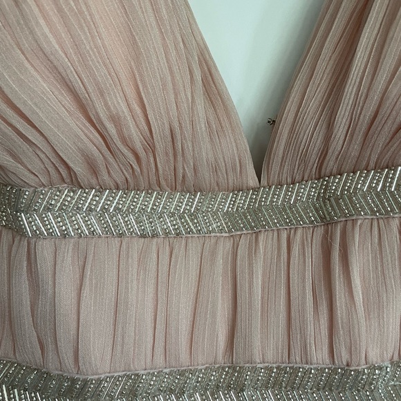 Aidan Mattox chiffon gown size 8 - Picture 6 of 8